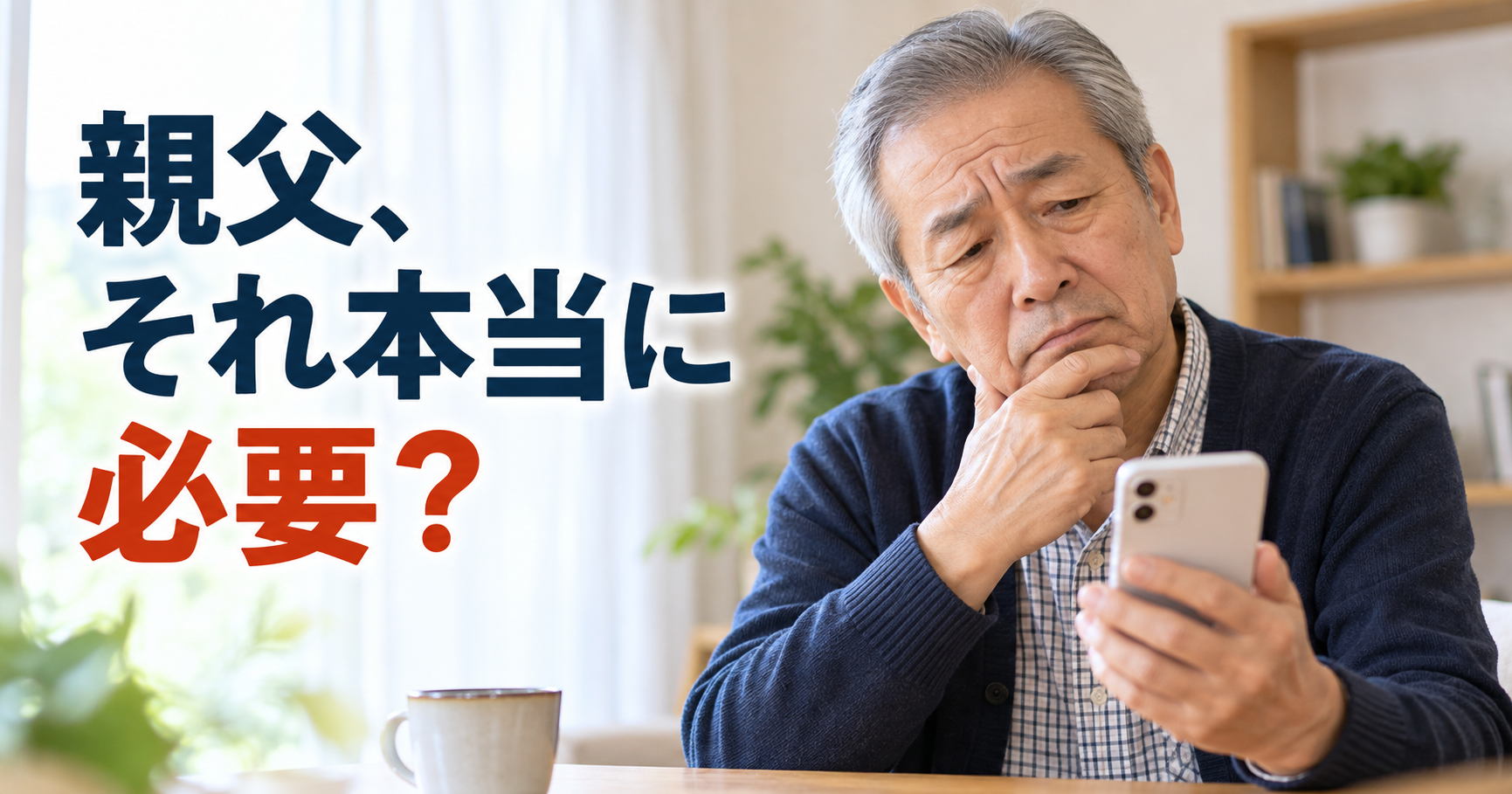 親父がワイモバイルを契約しに行ったら、ソフトバンクエアーまで契約しかけていた話